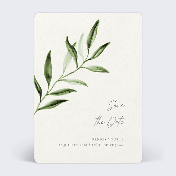 Save the date Olivier Simple