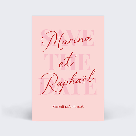 Save the date Superposition