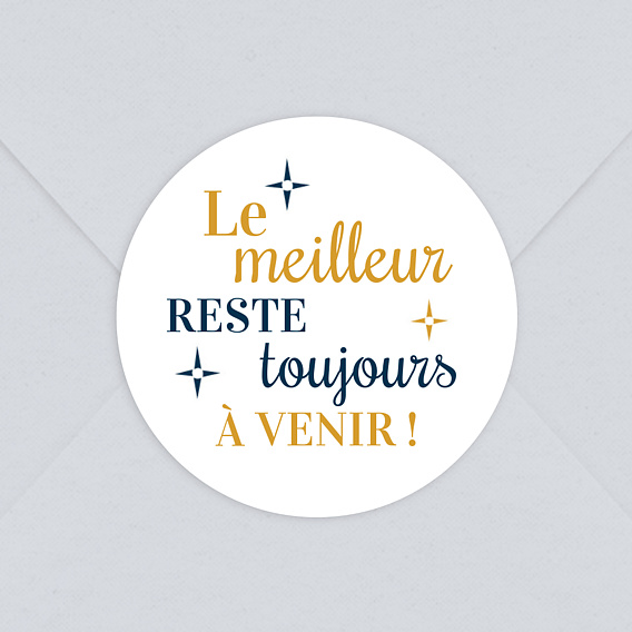 Sticker Anniversaire Popcarte