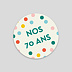 Sticker Anniversaire Jeux des 7 Familles Recto