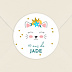 Sticker Anniversaire Chaton