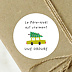 Stickers de Noël  Le Père-Noël est une ordure