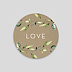  Sticker Mariage Modern Love Recto