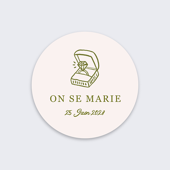 Stickers mariage Table de fête