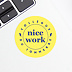 Sticker Professionnel Super Collègue