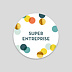 Stickers Voeux Entreprise Confettis Chic  Recto