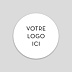 Stickers Voeux Entreprise Logo 100% Personnalisable  Recto