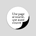 Stickers Voeux Entreprise Une page se tourne Recto