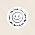 Stickers Voeux Entreprise Smile