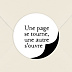 Stickers Voeux Entreprise Une page se tourne