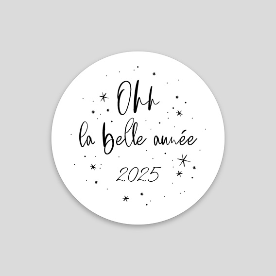 Stickers Nouvel an 2024 – Stickers anniversaire et fête gratuites