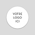 Stickers Voeux Entreprise Logo 100% personnalisable Recto