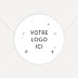 Stickers Voeux Entreprise Ho Ho Ho Logo