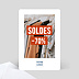 Support publicitaire Soldes